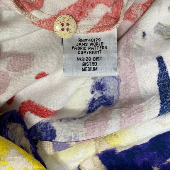 Jams World *Bistro* Rayon Button-Down Dress - Picture 10 of 10